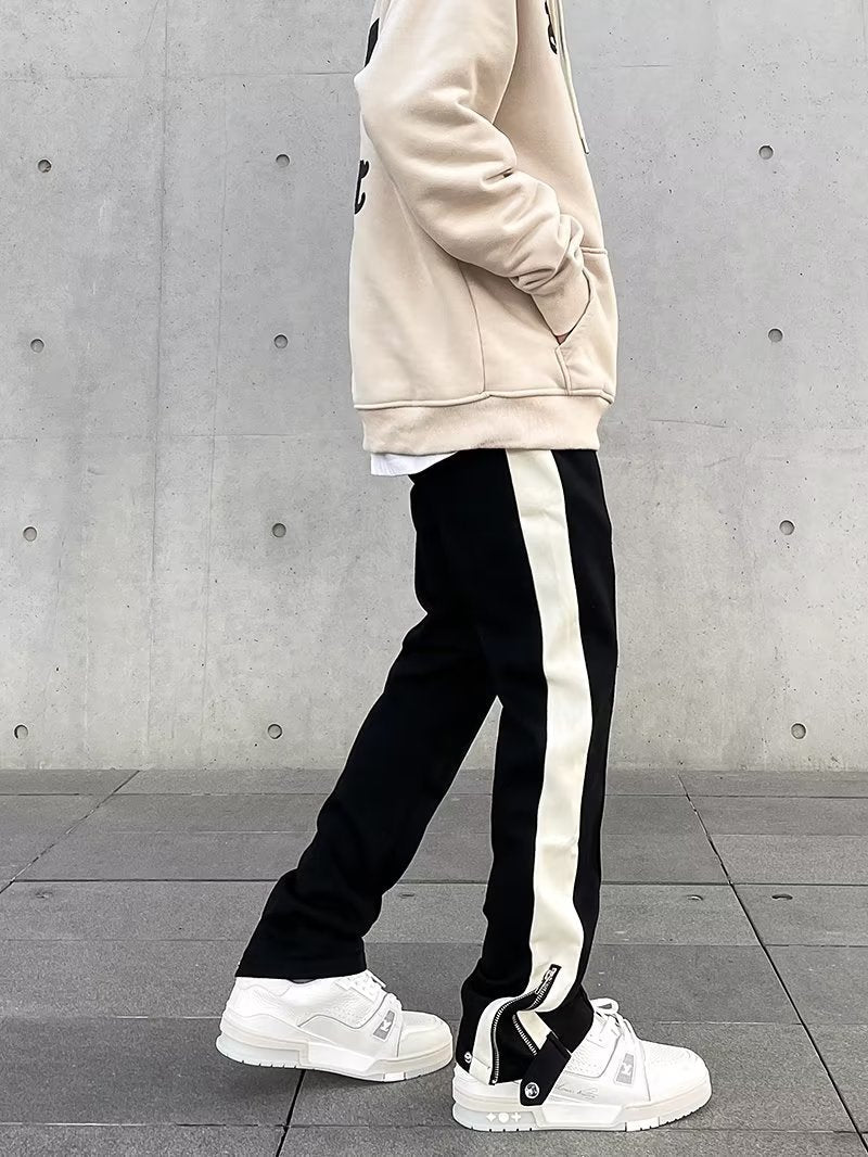 Jesse | Men's Side Stripe Drawstring Pants