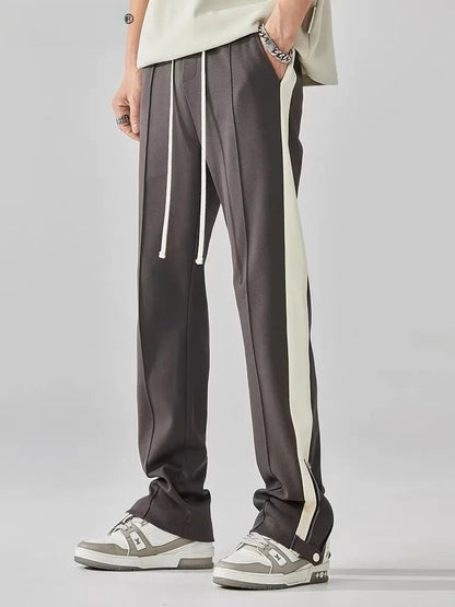 Jesse | Men's Side Stripe Drawstring Pants