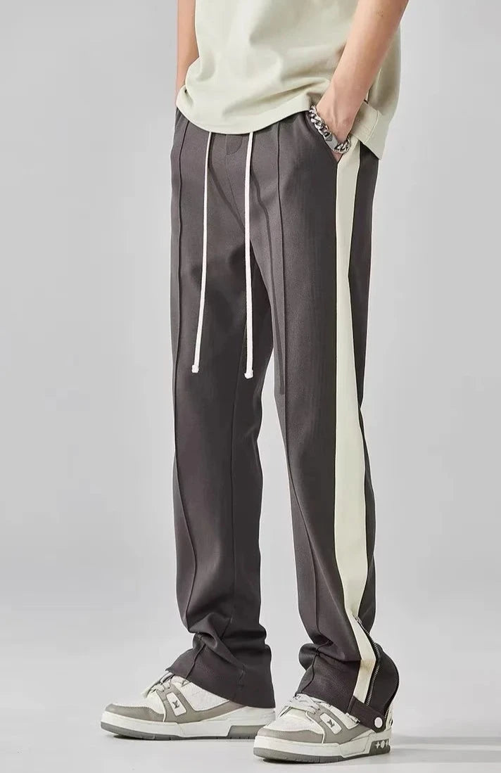 Jesse | Men's Side Stripe Drawstring Pants