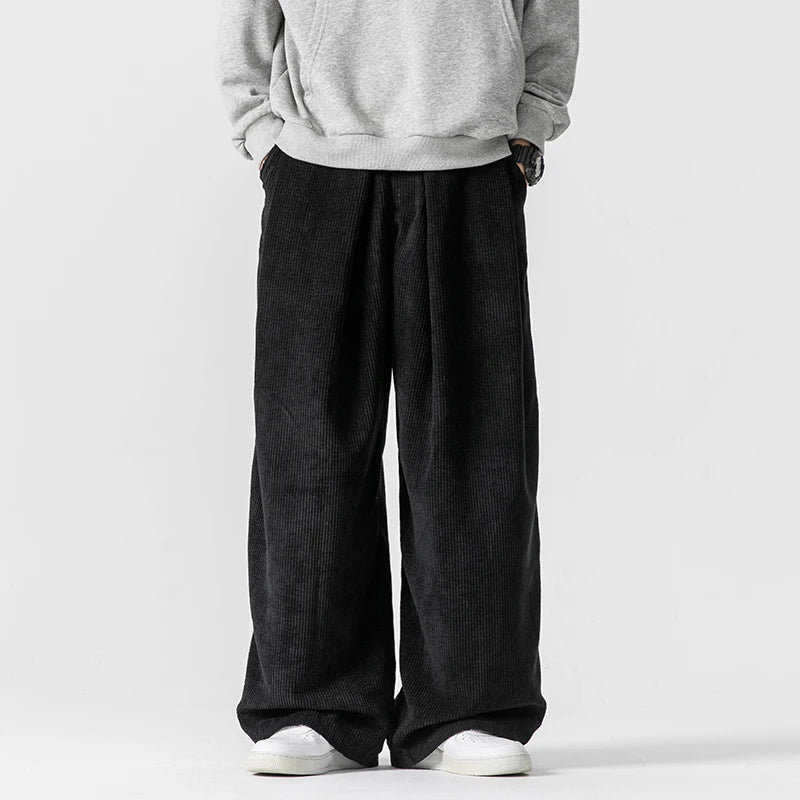 Jim | Men's Wide Leg Pleated Pants