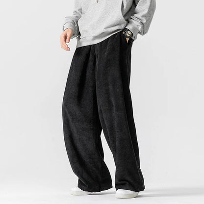 Jim | Men's Wide Leg Pleated Pants