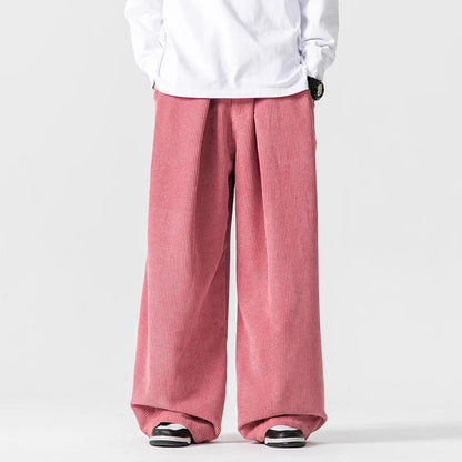 Jim | Men's Wide Leg Pleated Pants