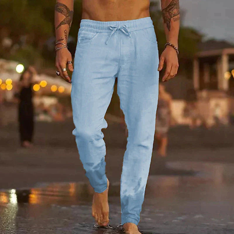 Kaleb | Men's Drawstring Jogger Pants