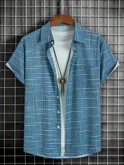 Kane | Men's Button-Down Printed Shirt