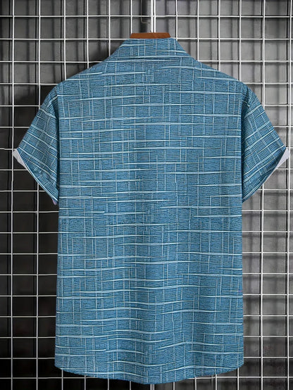 Kane | Men's Button-Down Printed Shirt