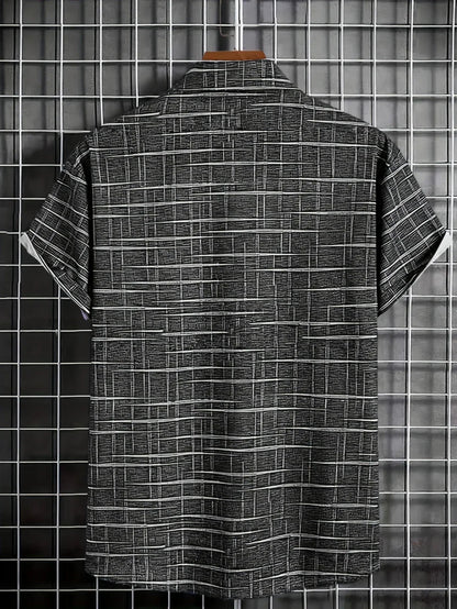 Kane | Men's Button-Down Printed Shirt