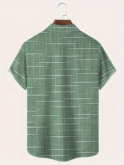 Kane | Men's Button-Down Printed Shirt