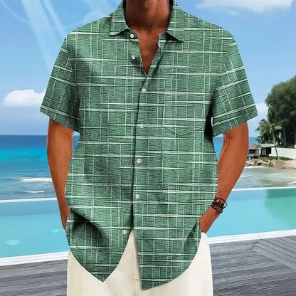 Kane | Men's Button-Down Printed Shirt