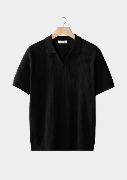 Keith | Men's Short Sleeve V-Neck Polo Shirt