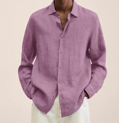 Kieran | Men's Long Sleeve Button-Down Casual Shirt