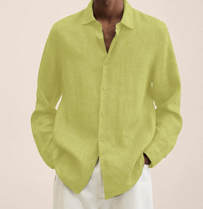 Kieran | Men's Long Sleeve Button-Down Casual Shirt