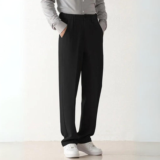 Kieran | Men's Pleated Wide Leg Dress Pants