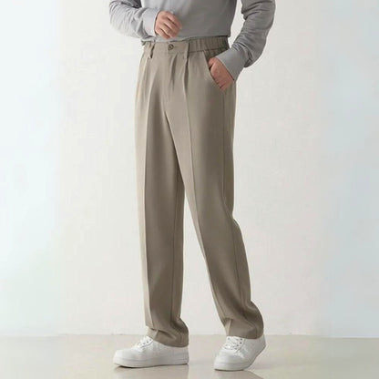 Kieran | Men's Pleated Wide Leg Dress Pants