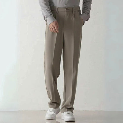 Kieran | Men's Pleated Wide Leg Dress Pants