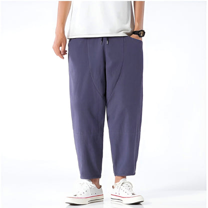 Kris | Men's Cropped Drawstring Pants