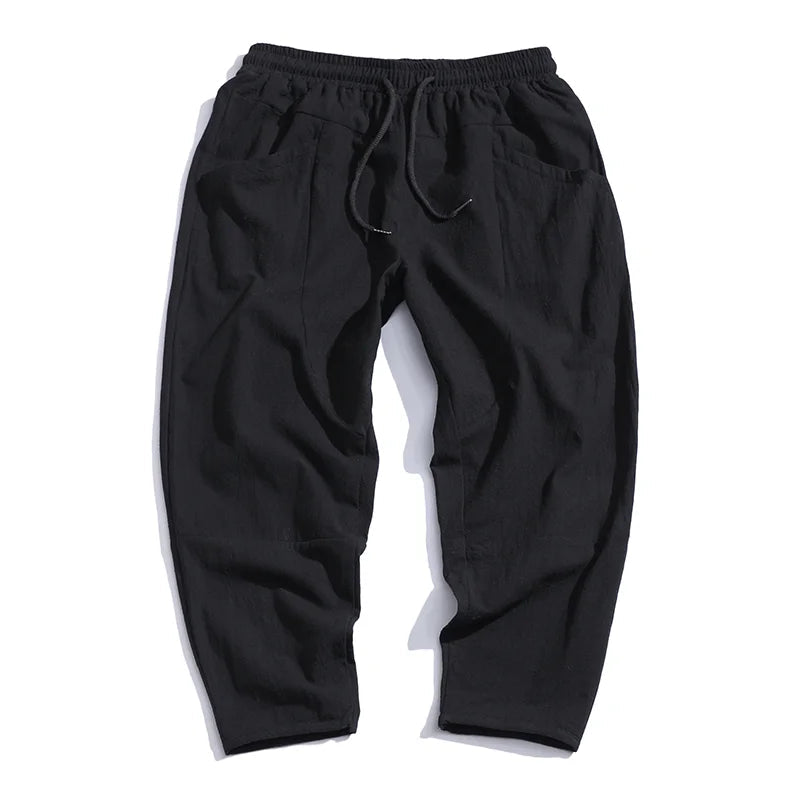 Kris | Men's Cropped Drawstring Pants