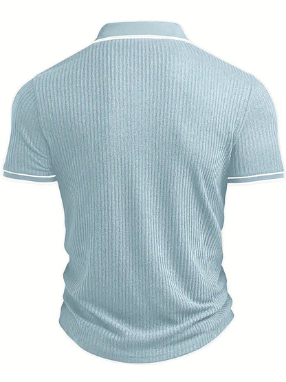 Kris | Men's Ribbed Polo Shirt