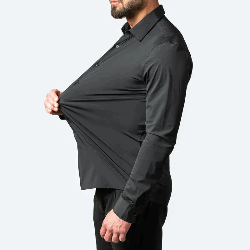 Kurt | Men's Slim-Fit Button-Up Dress Shirt