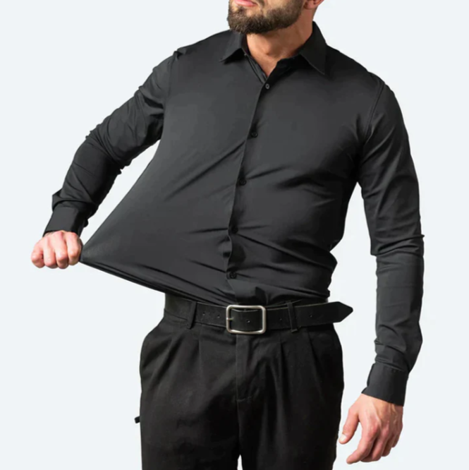 Kurt | Men's Slim-Fit Button-Up Dress Shirt