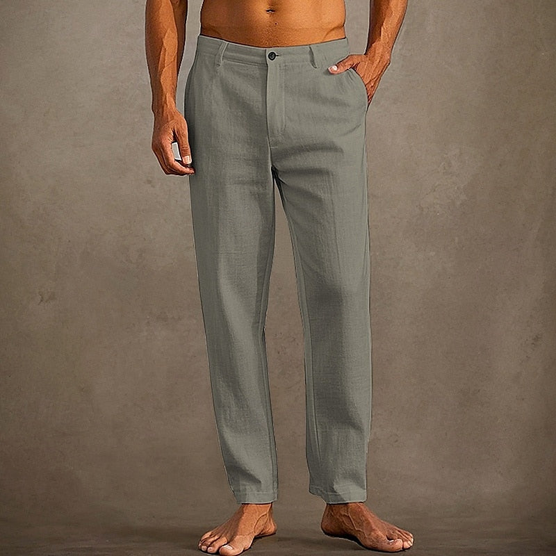 Laurence | Men's Straight Leg Casual Pants