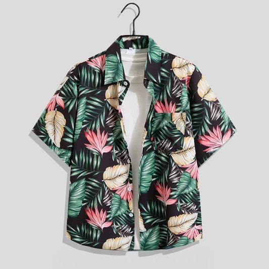 Luke | Men's Button-Down Printed Shirt