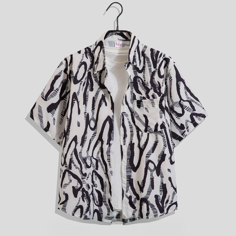 Luke | Men's Button-Down Printed Shirt