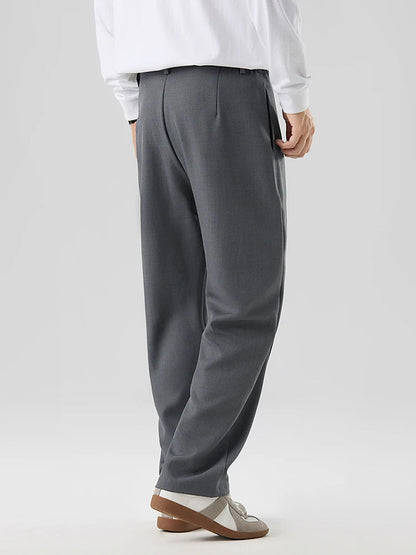 Mark | Men's Pleated Straight Leg Dress Pants