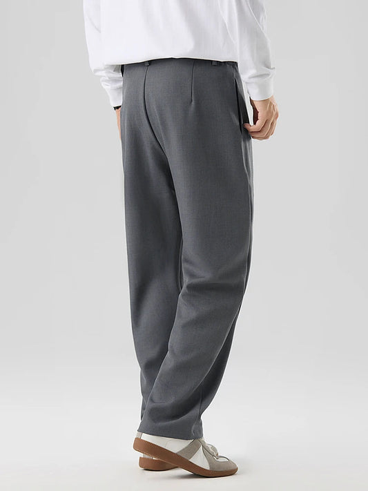 Mark | Men's Pleated Straight Leg Dress Pants