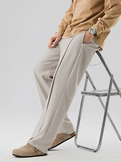 Mark | Men's Pleated Straight Leg Dress Pants