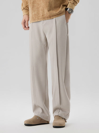 Mark | Men's Pleated Straight Leg Dress Pants