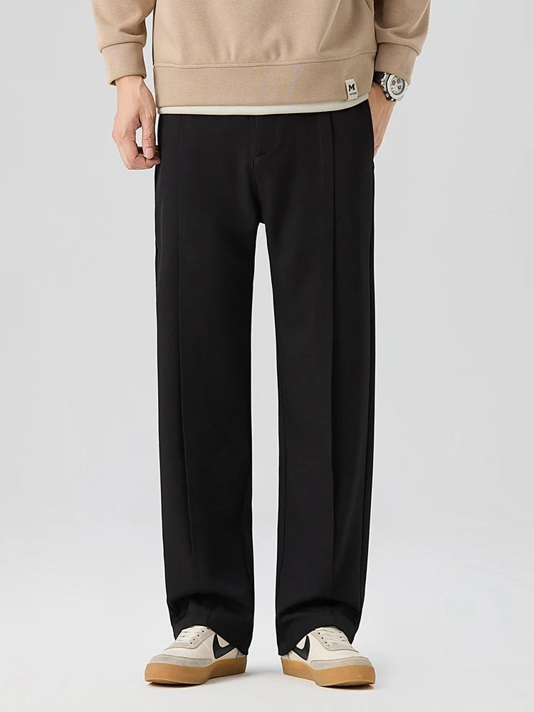 Mark | Men's Pleated Straight Leg Dress Pants