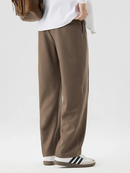 Mark | Men's Pleated Straight Leg Dress Pants