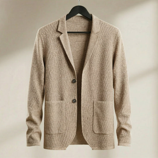 Owen | Men's Knit Two-Button Blazer