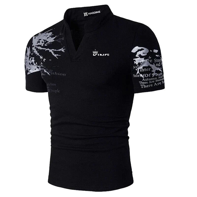 Patrick | Men's V-Neck Polo Shirt