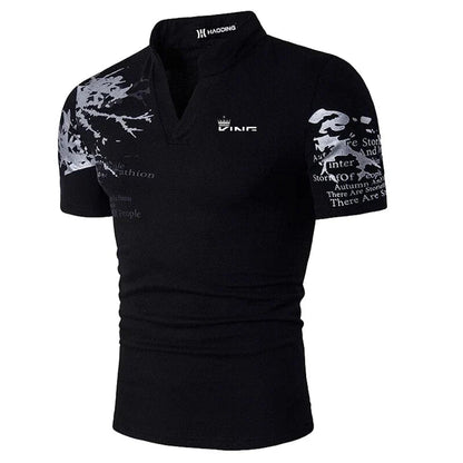 Patrick | Men's V-Neck Polo Shirt