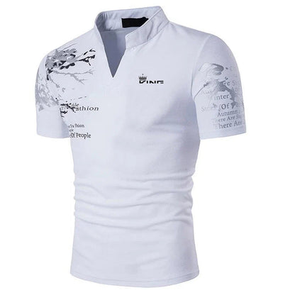 Patrick | Men's V-Neck Polo Shirt