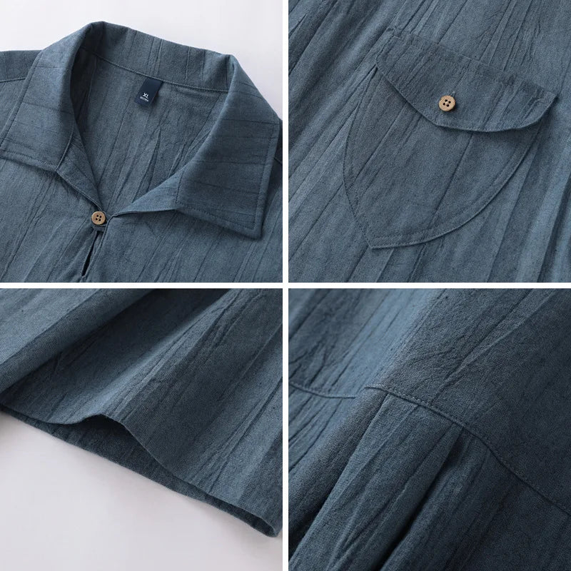 Rory | Men's Camp Collar Short Sleeve Shirt