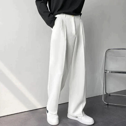 Ross | Men's Pleated Wide Leg Dress Pants