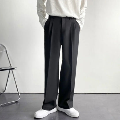 Ross | Men's Pleated Wide Leg Dress Pants