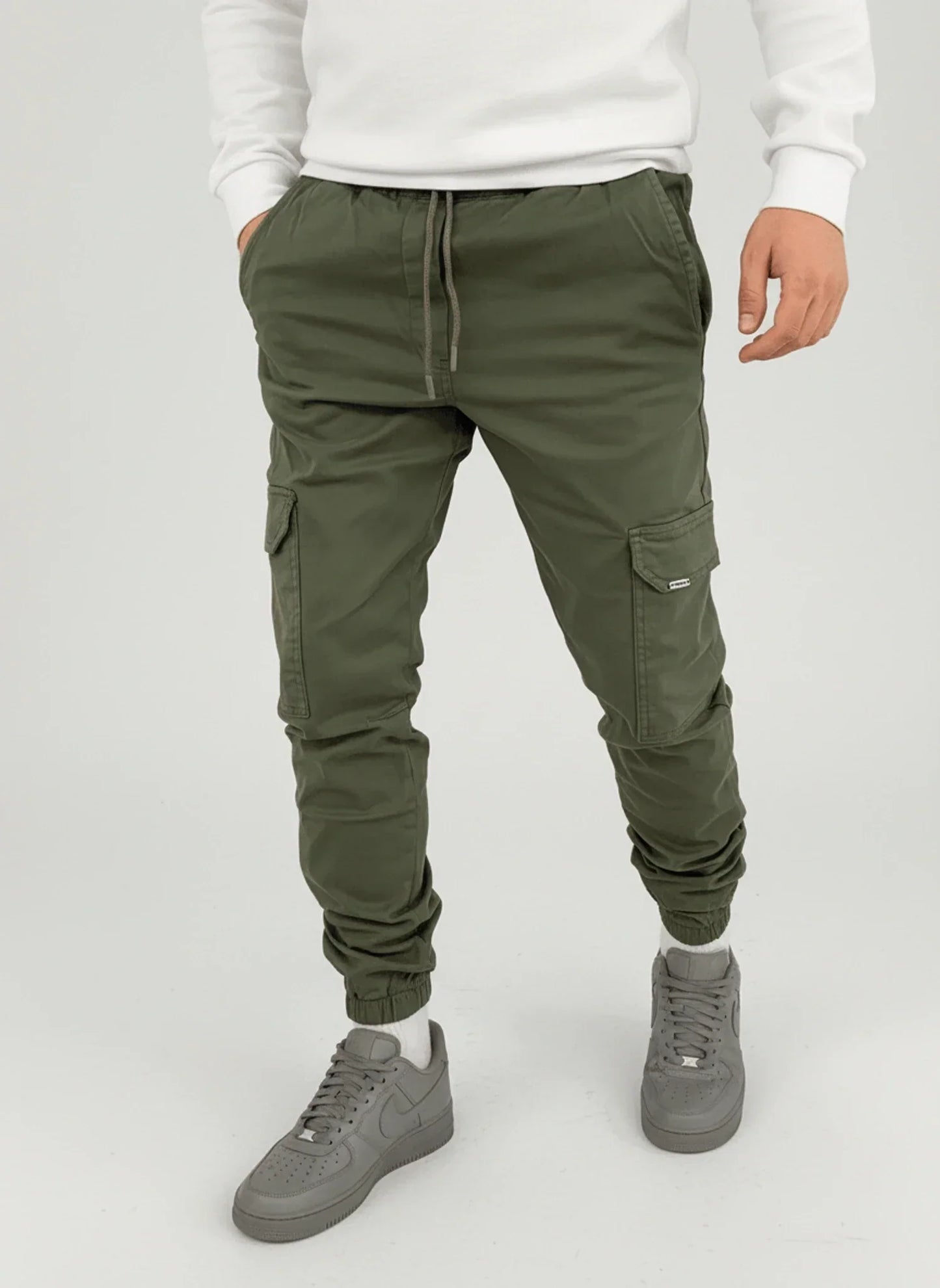 Slim-Fit Cargo Pants for Men