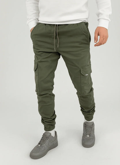 Slim-Fit Cargo Pants for Men