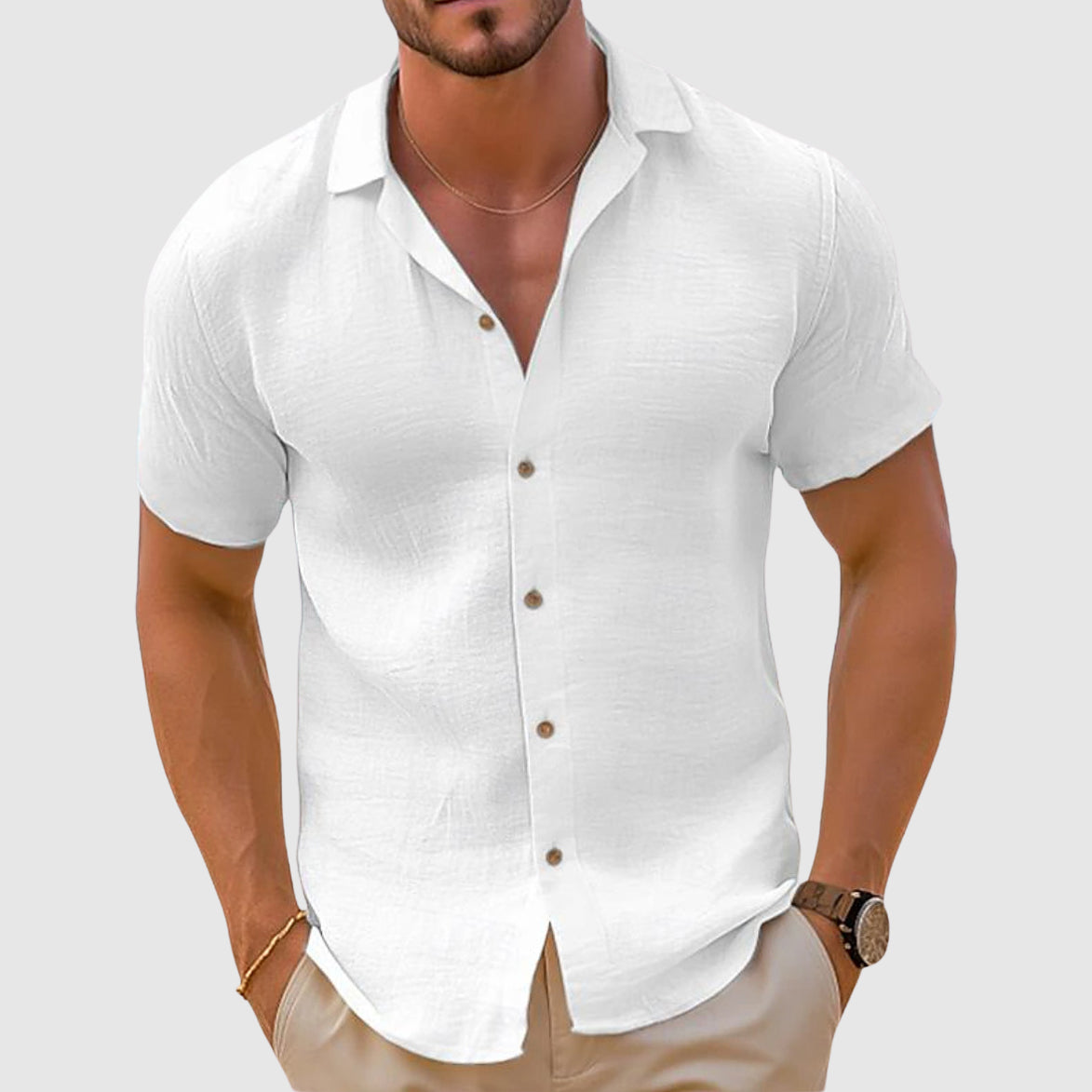 Timothy | Men's Button-Down Casual Shirt