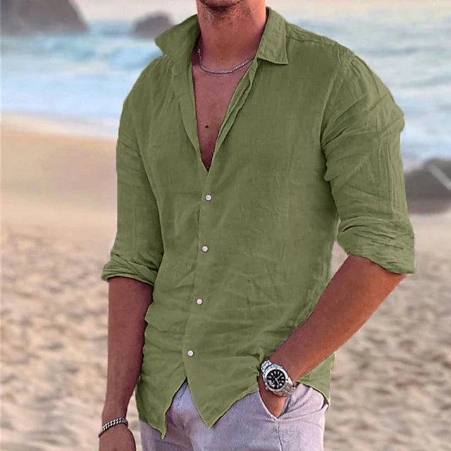 Tristan | Men's Button-Down Casual Shirt