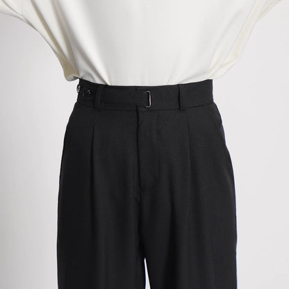 Victor | Men's High-Waisted Pleated Dress Pants