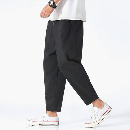 William | Men's Cropped Drawstring Pants