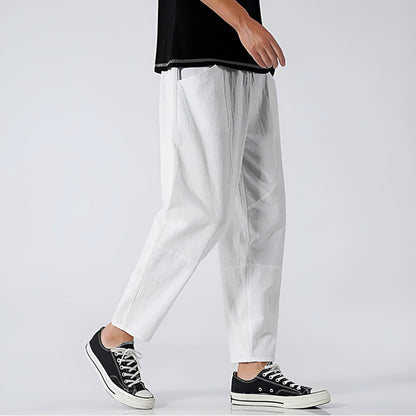 William | Men's Cropped Drawstring Pants