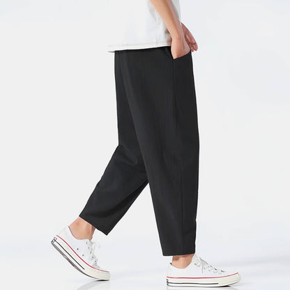 William | Men's Cropped Drawstring Pants