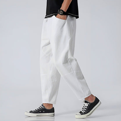 William | Men's Cropped Drawstring Pants