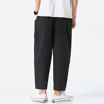 William | Men's Cropped Drawstring Pants