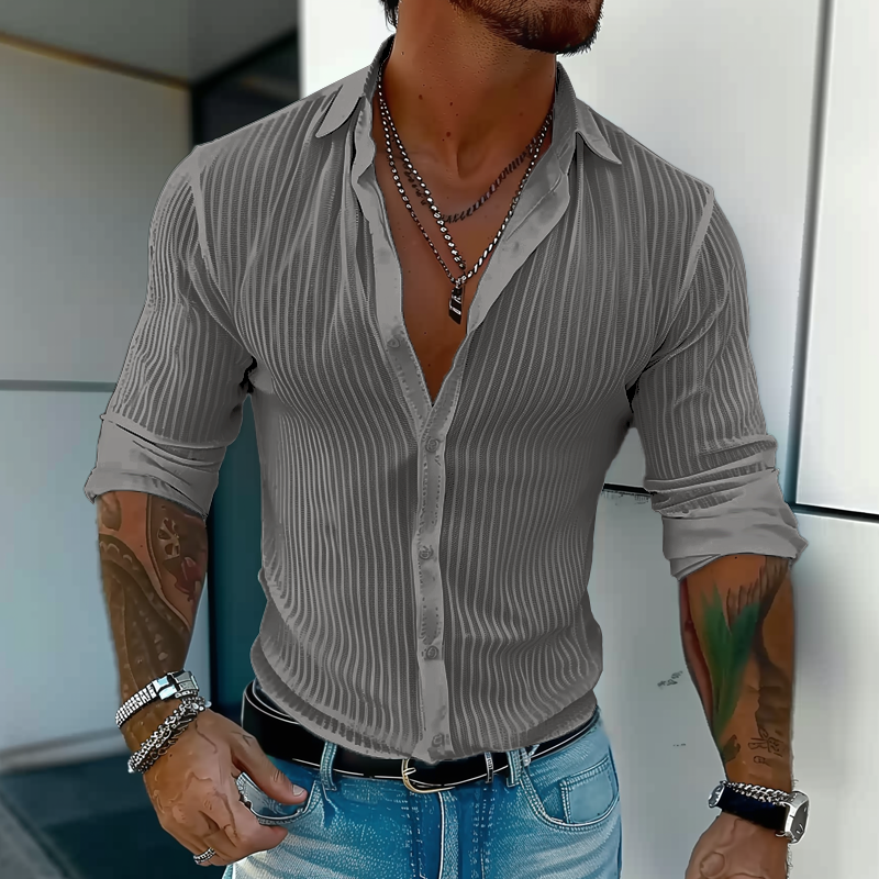 Wilson | Men's Slim Fit Button-Down Shirt